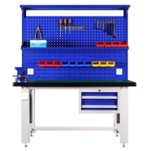 Modular Workstation Workbench with Tool Cabinet for Mobile Workshop