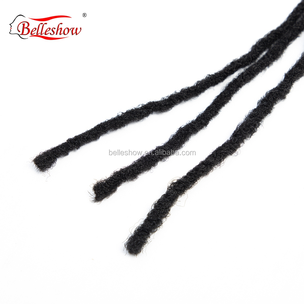 Hot sell  Synthetic  Hair Braid dreadlocks extensions for black hair afro kinky hair extensions Crochet Afro Kinky Dreadlocks