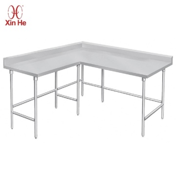 Stainless Steel Corner Work Table