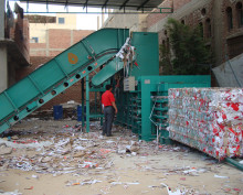 Semi-Automatic Baling Machine for Waste, Plastic, Bottle etc