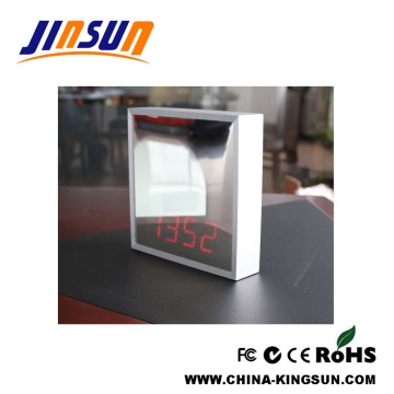 Special Desktop Makeup Mirror With Led Alarm Clock