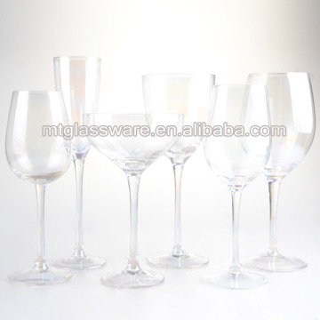high quality luster wine glass set