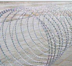 Safety Razor Barbed wire Cheap hot dipped galvanized wire