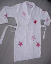 100% Cotton Velour Toweling Bathrobe