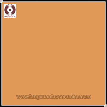 Orange color porcelain tile pure polished tile 600x600MM