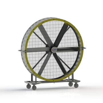 Mobile industrial large fan