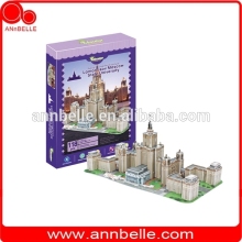 3d puzzle new puzzle toy Lomonosov Moscow State University (Russia)