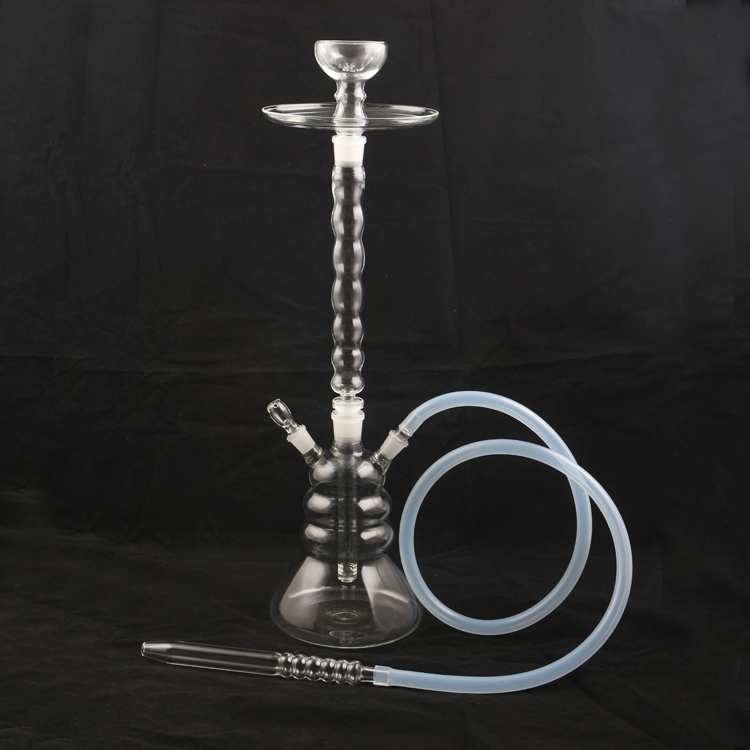 Hand made COE 3.3 borosilicate glass hookah shisha HK01