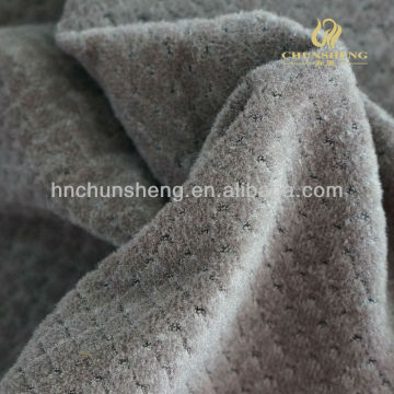 Brown Color Check Pattern 100% Polyester Sofa Fabric