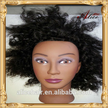 Cheap price afro training mannequin head for beauty school