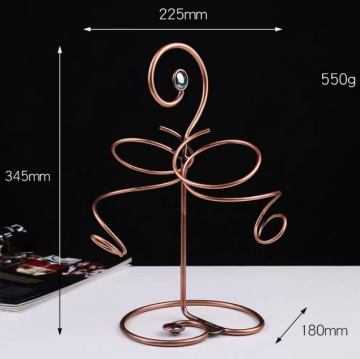 Longan steel tube wine rack