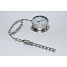 Stainless steel pressure thermometer
