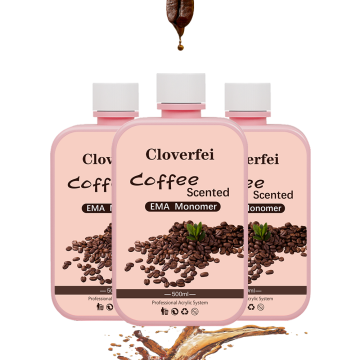 Custom 500ml Coffee Scented Odorless EMA Monomer for Acrylic Nails
