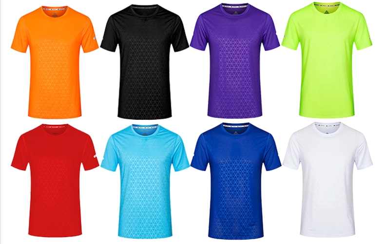 T-shirts de sports de gym de séchage rapide d'été