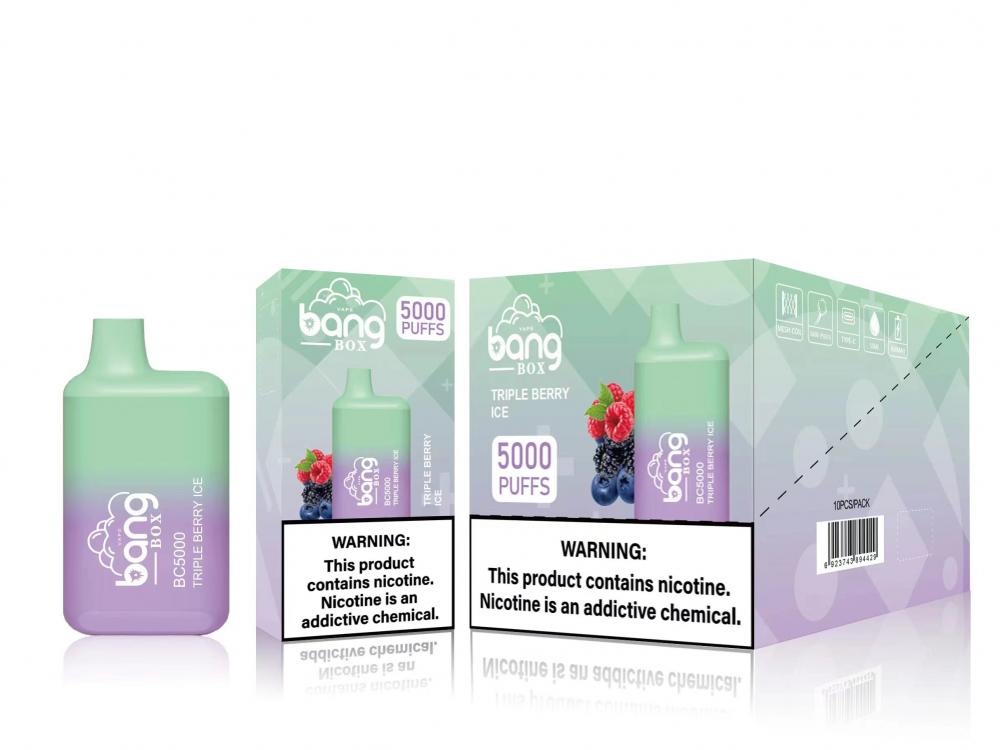 Bang BC 5000puffs Vapor de uso único recargable