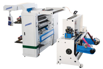 Label Paper Film Slicing Rewinding Machine