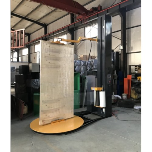 Automatic windows stertch pallet wrapper