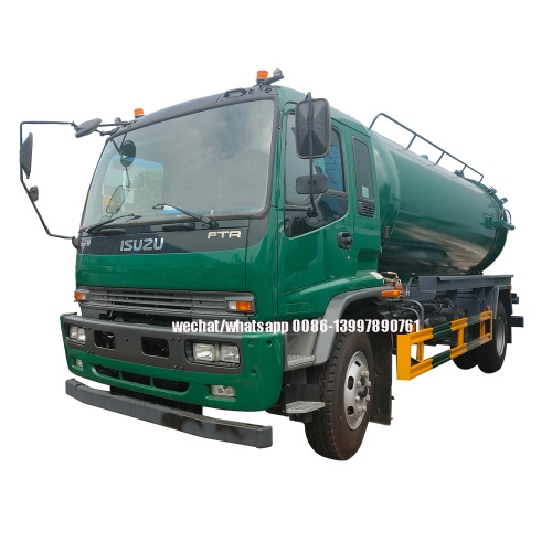 ISUZU 8,000 liters Sewage Suction Tank Trucks