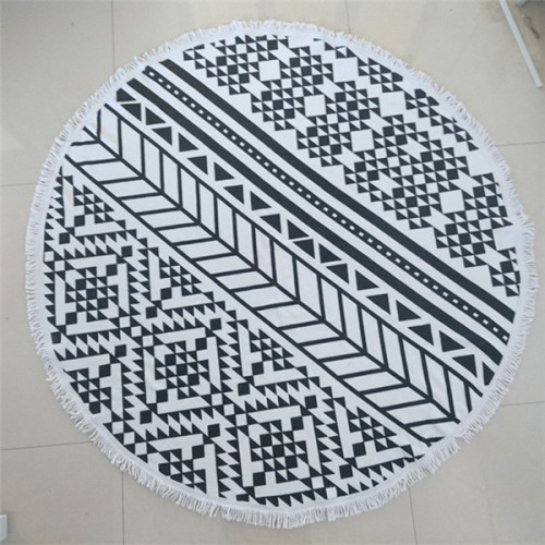 Towel Factory Wholesale Turkish Hammam Round Beach Towel