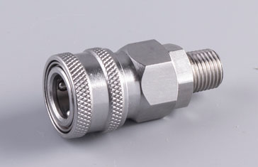 Stainless Automatic Quick Coupler Socket Male Thread