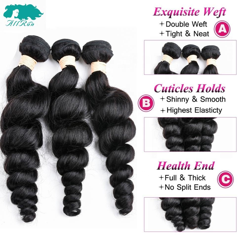 Best Sales Women Unprocessed Raw Human Hair Loose Wave Virgin Brazilian Hair Human