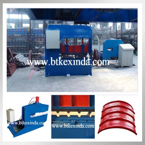 roof sheet crimping machine