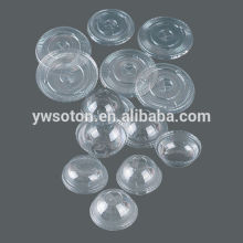 Party Cup/Wedding Cup/reusable plastic cup lid/plastic yogurt lid/PET plastic cup lid/High transparent Cup