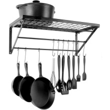 Wall Mounted Pots and Pan Storage Wire Rack