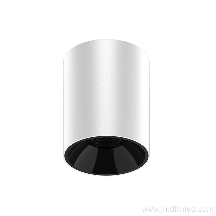 Adjustable waterproof cylinder led surface mounted downlight