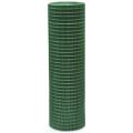 темно -зеленый ПВХ -покрытие проволоки забор 1,8х20 м сварная проволочная сетка