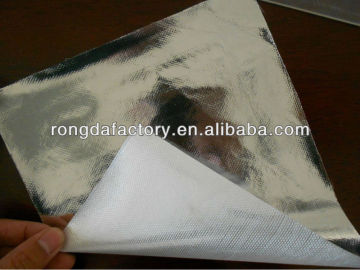 Aluminum Foil Fiberglass Fabric Cloth