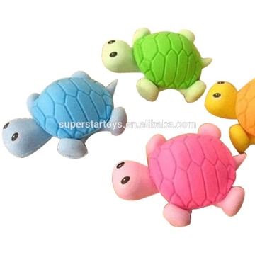 5160712-36 Turtle Eraser/colorful turtle eraser