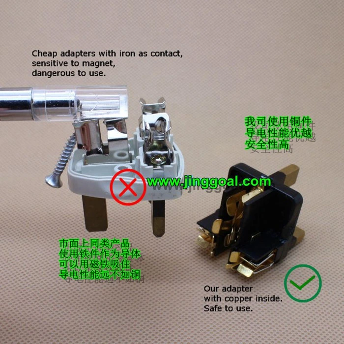 China Japan Taiwan Travel Plug Adapter