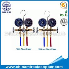 Brass Manifold Guage Valve R134A