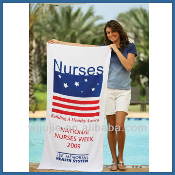 Microfiber photo printing beach towel