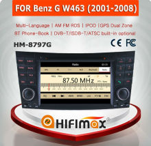 HIFIMAX WIN CE 6.0 Car DVD Player For Mercedes Benz Benz G W463 2001-2008 Car DVD GPS Navigation System