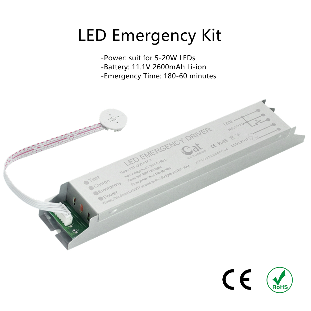 5-20W Full Power Output LED Emergency Ballast