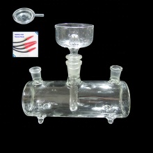 foam package mini small portable glass hookah shishia
