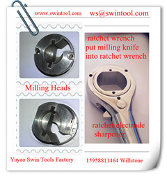 Ratchet Electrode Sharpener