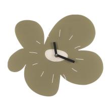 Light Luxury Simple Household Flower Acrylic Wall Clock