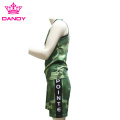 Camo gym singlet voor heren