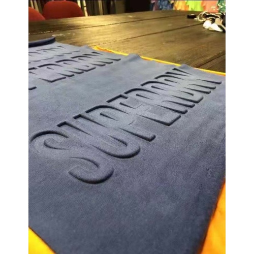 Mesin Embossing Label Jeans 3D