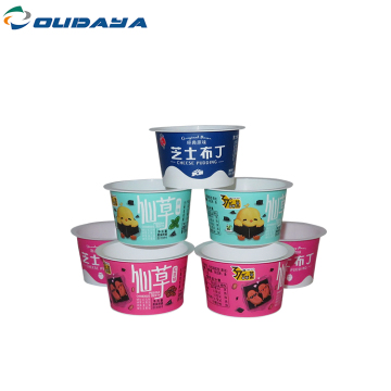 mini yoghurt cup for pudding