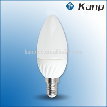 E14 Ceramic led bulb LED candle light 3w