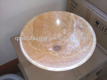 Honey Onyx Sink,Onyx Wash Basins for Bathroom