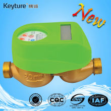 Brass IC Card Cold Water Meter Green color