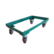 441 Lbs Steel Dollies Mover 3" PU Wheel