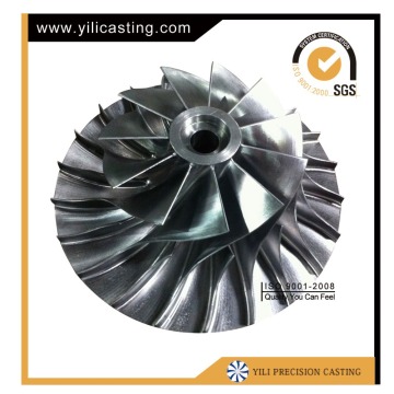 Machined Aluminum Compressor Wheel Used For Truck Turbo