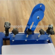 high quality single color manual silk screen printing textile table