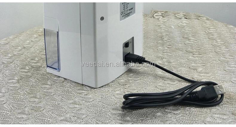 2019 new USBdehumidifier 800ml mini dehumidifier UV light air purifier Compact portable small peltier for home